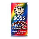 ボス レインボーマウンテンブレンドリニューアル 190g×30本