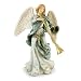 Lenox Little Town Of Bethlehem Ivory China Angel With Trumpet
