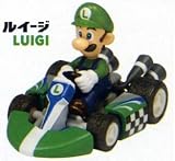 Nintendo World Store Tiny Mini Super Mario Kart Figure Luigi (1" X 2")IMAGE