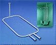WHT HOOP SHOWER ROD (Zenith Prod. 34941)