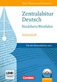 Produkt-Bild: Texte, Themen und Strukturen - Nordrhein-Westfalen: Zentralabitur 2011: Arbeitsheft zur Abiturvorbereitung mit CD-ROM. Mit eingelegtem L&ouml;sungsheft