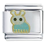 Aqua Ladybug Animal Italian Charms - B0001WIHGG