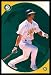 Eric Chavez Oakland A's Athletics Mlb New Art Black Wood-Mounted Poster Print - 24