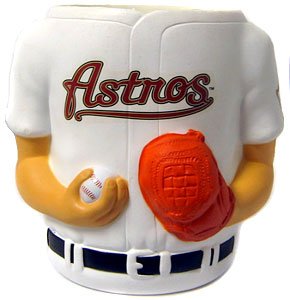 Houston Astros Jersey Can Cooler Shaped Like A Team Jersey High Density Foam