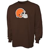 Cleveland Browns Long Sleeve Primary Logo T-Shirt - Medium