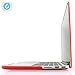 IBENZER Compatible with MacBook Pro 13 Inch Case 2015 2014 2013 end 2012 A1502 A1425, Hard Shell Case with Keyboard Cover for Old Version Apple Mac Pro Retina 13, Red, MMP13R-RD+1