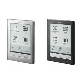 Sony PRS600B Reader Touch Edition - Silver - Store up to 350 books
