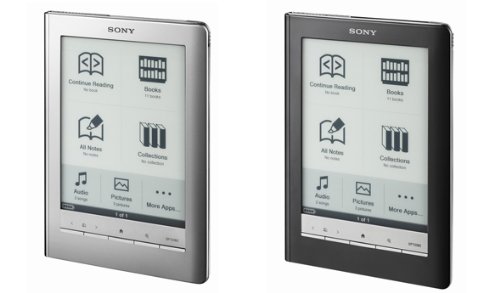  : Sony PRS600B Reader Touch Edition - Silver - Store up to 350 books