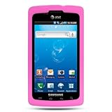 Premium Soft Silicone Gel Skin Case Cover for Samsung Captivate i897, Hot P ....