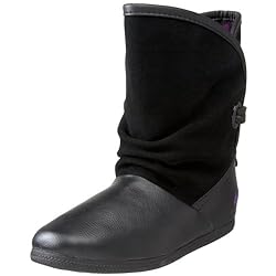 DVS Shoes SHILOH Damen Stiefel Glattleder EU 40 schwarz/BLACK COMBO FLANNEL