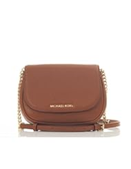 Shoes: MICHAEL Michael Kors Womens Bedford Small Cross Body Bag, Luggage, One Size - Michael Kors