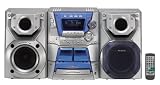 Panasonic SC-AK22 Compact Stereo System (Silver)