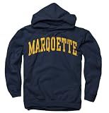 Marquette Golden Eagles Navy Arch Hooded Sweatshirt
