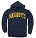 Marquette Golden Eagles Navy Arch Hooded Sweatshirt