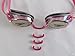 Speedo Women's Vanquisher Mirrored Swimming Goggles Paraormic Anti-Fog Lens Pink in Bulk Packae