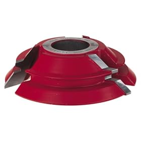Freud UP034 Lock Miter Shaper Cutter, 1-1/4 Bore