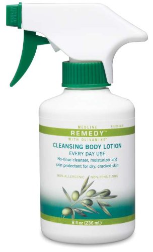 Medline Remedy 4-in-1 Cleansing Lotion - 4-in-1 Cleansing Lotion, 8 oz - Qty of 12 - Model MSC094308