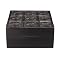 Carved Wood Box - Squares