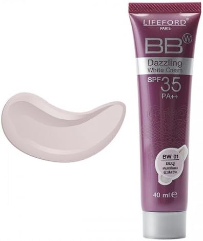 3 Pack BB Cream Dazzing White No.BW 01 Pink Color