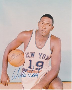 Willis Reed Autographed New York Knicks 8x10 Photo - Hall of Famer
