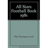 all stars football book 1981