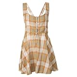 RVCA Juniors Harvest Moon Sleeveless Tank Dress