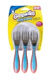 Nuk Graduates Kiddy Cutlery Forks - 3 pack-Pink --
