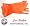 Natural Latex Rubber Gloves (Orange)