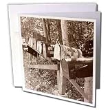 Florene Vintage - Country Mailboxes - Greeting Cards-12 Greeting Cards with envelopes