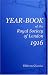 Book Year-book of the Royal Society of London: 1916