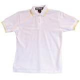 Womens Boast Contrast Polo-White/Yellow