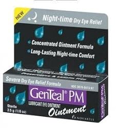 GENTEAL PM OINTMENT TUBE