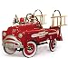 American-Retro Classic Pedal Fire Truck - Deluxe White Trim