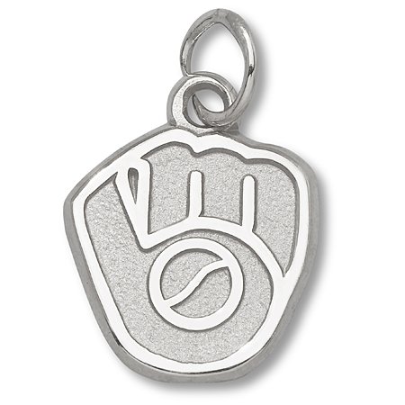 Milwaukee Brewers Glove Pendant - MLB Jewelry