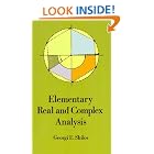 Click here to buy Elementary Real and Complex Analysis (Dover Books on Mathematics) by  Georgi E. Shilov.