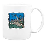 Mug with animal, monkey, shen, animals, chinese, horoscope, chia
