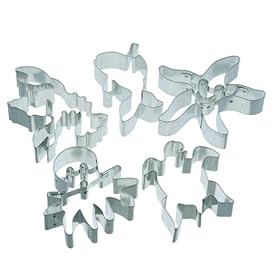 Kitchen Craft Set 5 stampi per tagliare i biscotti a forma di animali marini Kitchen Craft Set 5 stampi per tagliare i biscotti a forma di animali marini