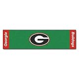 Georgia Bulldogs NCAA Putting Green Runner 18"x72"