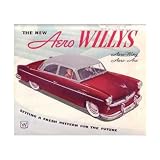 1952 WILLYS AERO-WING AERO ACE Sales Brochure by Willys
