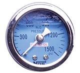 NOS 15914 NOS 0-500 psi Glycerin Filled Nitrous Pressure Gauge