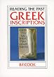 Greek Inscriptions (Reading the Past)