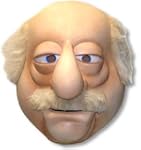 Muppets Waldorf Deluxe Maske