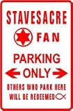 STAVESACRE FAN PARKING sign * street music