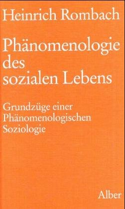 Ph�nomenologie des sozialen Lebens