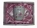 Baby Girl Gift Idea - Gift Boxed Mug for New Baby, Christening or Baptism