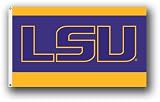 Louisiana State LSU 3x5 Flag