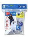 Hanes Boys Cushion Crew 6 Pack - 321-6