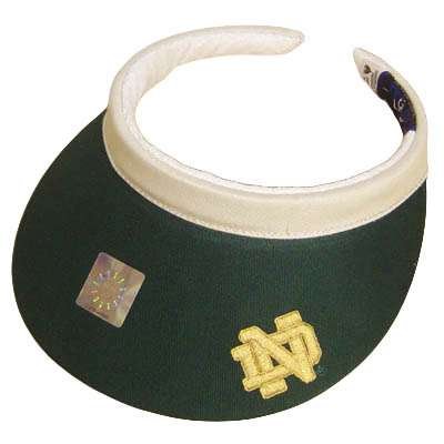 NCAA NOTRE DAME FIGHTING IRISH CLIP VISOR TENNIS HAT