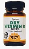 Country Life Dry Vitamin D 1000 IU (100 tablets)