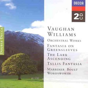 CD-Charts  Music : Vaughan Williams: (2CD) Lark Ascending, Tallis Fantasia, Greensleeves, Variations on Dives and Lazarus
